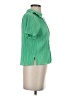 Monki 100% Polyester Green Short Sleeve Polo Size XXS - photo 4