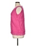 Charlie 100% Linen Pink Sleeveless Top Size XL - photo 5