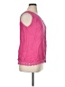 Charlie 100% Linen Pink Sleeveless Top Size XL - photo 4