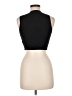 Happily Grey 100% Polyester Black Sleeveless Top Size M - photo 2