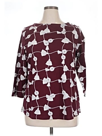 Charter Club 3/4 Sleeve T-Shirt (view 1)
