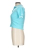 Daisy Teal Short Sleeve Top Size L - photo 5