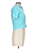Daisy Teal Short Sleeve Top Size L - photo 4