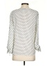 CeCe 100% Polyester Polka Dots Ivory 3/4 Sleeve Blouse Size S - photo 2