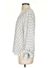 CeCe 100% Polyester Polka Dots Ivory 3/4 Sleeve Blouse Size S - photo 5