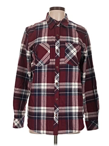 Natural Reflections Long Sleeve Button-Down Shirt (view 1)