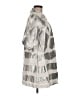 Berek Metallic Silver Coat Size M - photo 4