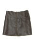 Lili Gaufrette 100% Polyester Metallic Brown Skirt Size 5 - photo 1