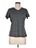 Danskin Now 100% Polyester Tweed Gray Active T-Shirt Size M - photo 1