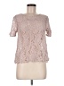 Ann Taylor LOFT Pink Short Sleeve Blouse Size M - photo 1
