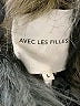 Avec Les Filles 100% Cotton Black Coat Size L - photo 6