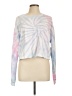 90 Degree by Reflex Tie-dye White Sweatshirt Size L - photo 1