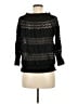 Deletta 100% Polyester Black 3/4 Sleeve Top Size M - photo 2