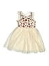 Cat & Jack Hearts Ivory Dress Size 5 - photo 1