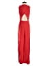 Aqua Solid Red Jumpsuit Size XS - photo 2