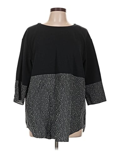 Cos 3/4 Sleeve Top (view 1)