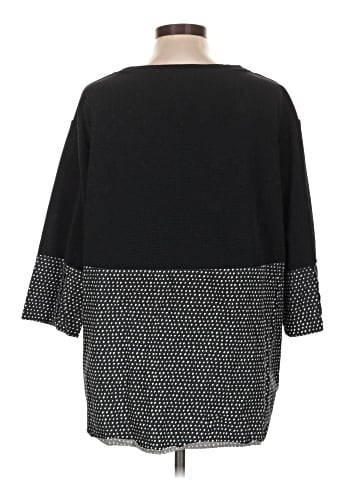 Cos 3/4 Sleeve Top (view 2)
