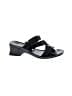 Andrea Geer 100% Leather Black Sandals Size 8 1/2 - photo 1