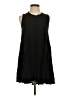 Ecote Solid Black Casual Dress Size S - photo 1