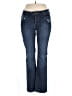 Assorted Brands Hearts Blue Jeans Size 33 waist - photo 1