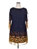 Grace Karin Print Blue Casual Dress Size 2X - photo 1