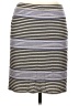 Max Studio Stripes Gray Casual Skirt Size L - photo 1
