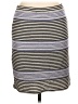 Max Studio Stripes Gray Casual Skirt Size L - photo 2