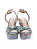 Anthropologie Blue Wedges Size 8 - photo 2