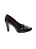 Tommy Hilfiger 100% Leather Black Heels Size 8 - photo 1