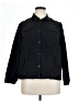 LOGO by Lori Goldstein Solid Black Jacket Size 1X - photo 1