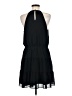 Naked Zebra 100% Polyester Solid Black Casual Dress Size M - photo 2