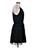 Naked Zebra 100% Polyester Solid Black Casual Dress Size M - photo 4