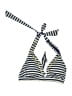 Jessica Simpson Stripes Blue Swimsuit Top Size M - photo 1