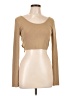 Forever 21 Tan Long Sleeve Top Size L - photo 1