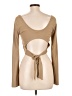 Forever 21 Tan Long Sleeve Top Size L - photo 2