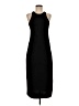 MNG Solid Black Cocktail Dress Size 6 - photo 1
