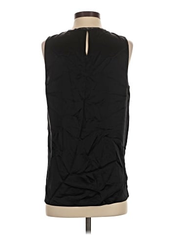 Elie Tahari Sleeveless Silk Top (view 2)