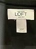 Ann Taylor LOFT 100% Polyester Solid Black Cocktail Dress Size 00 Petite - photo 7