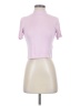 Babaton Pink Short Sleeve Turtleneck Size S - photo 1