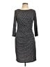 Eliza J Tweed Gray Cocktail Dress Size 10 - photo 1