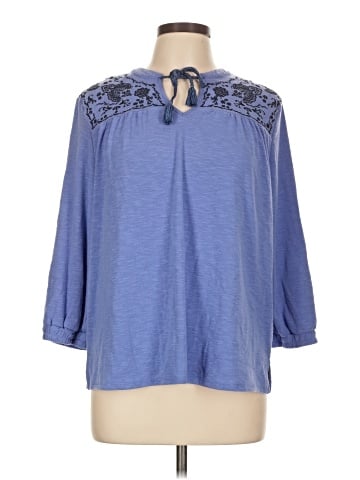 Westbound 3/4 Sleeve Blouse (view 1)
