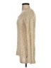 Mizumi Metallic Ivory Pullover Sweater Size S - photo 5