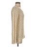 Mizumi Metallic Ivory Pullover Sweater Size S - photo 4