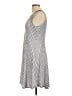 Max Studio Chevron-herringbone Gray Casual Dress Size L - photo 5