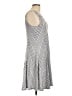 Max Studio Chevron-herringbone Gray Casual Dress Size L - photo 4