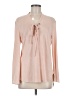 Kay Celine Pink Long Sleeve Blouse Size M - photo 1