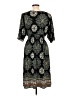 Max Edition Paisley Black Casual Dress Size L - photo 2