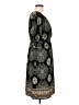 Max Edition Paisley Black Casual Dress Size L - photo 4