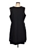 Ted Baker London 100% Polyester Solid Black Casual Dress Size 12 (5) - photo 1