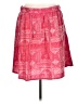 Mata Traders Print Red Casual Skirt Size L - photo 1